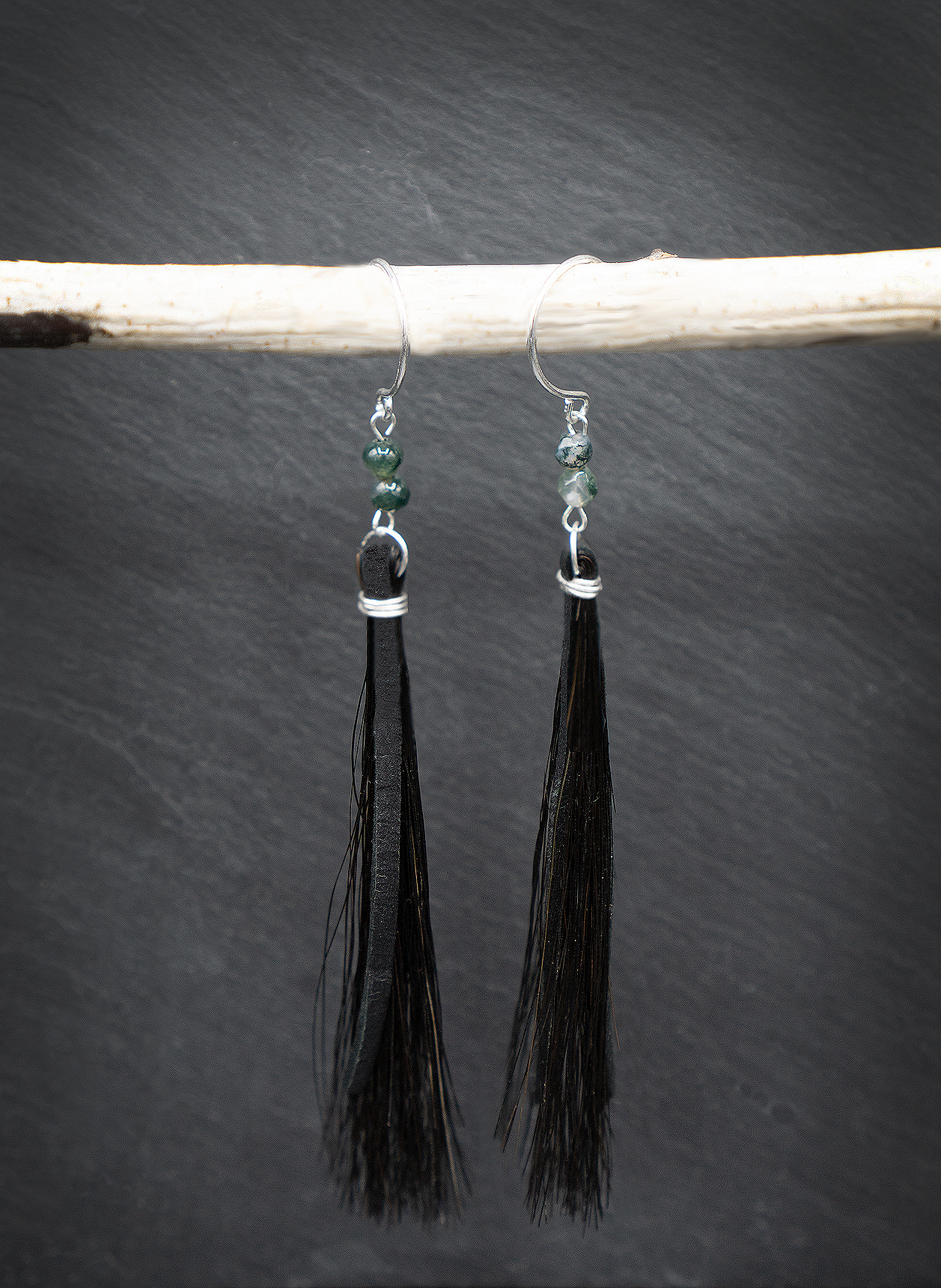EARTH TASSEL EARRING