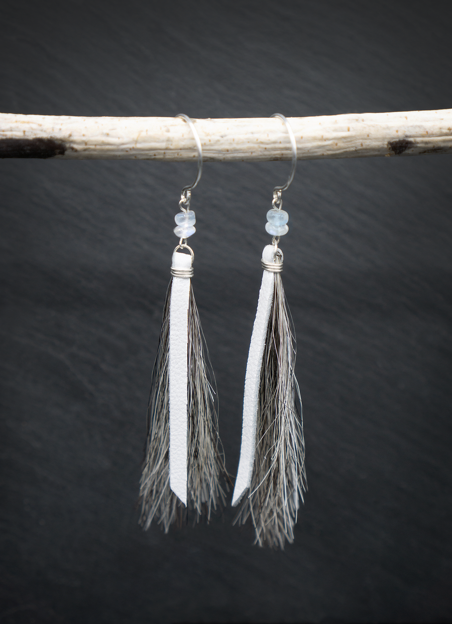 WATER TASSEL EARRING